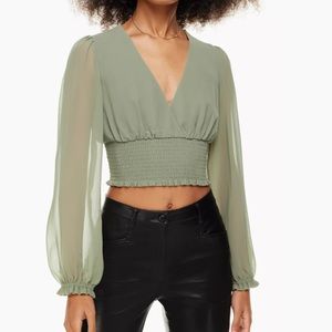 Aritzia Wilfred Wistful Blouse